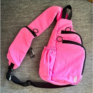 FREE PEOPLE Pink Crossbody Bag